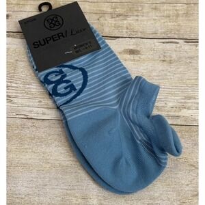 G/Fore Socks NWT, Low Socks, Teal‎ Blue, Super Luxe, Women's Medium Large
